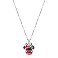 Collier Disney Enfant DISNEY PREZIOSI PER BAMBINI IN ARGENTO MICKEY e MINNIE MOUSE in Argent NS00028SL-157.CS